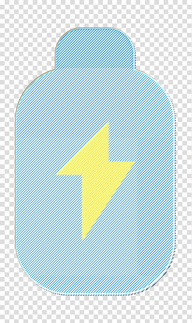 battery icon battery level icon charge icon, Full Battery Icon, Power Icon, Yellow, Turquoise, Line, Logo, Electric Blue transparent background PNG clipart