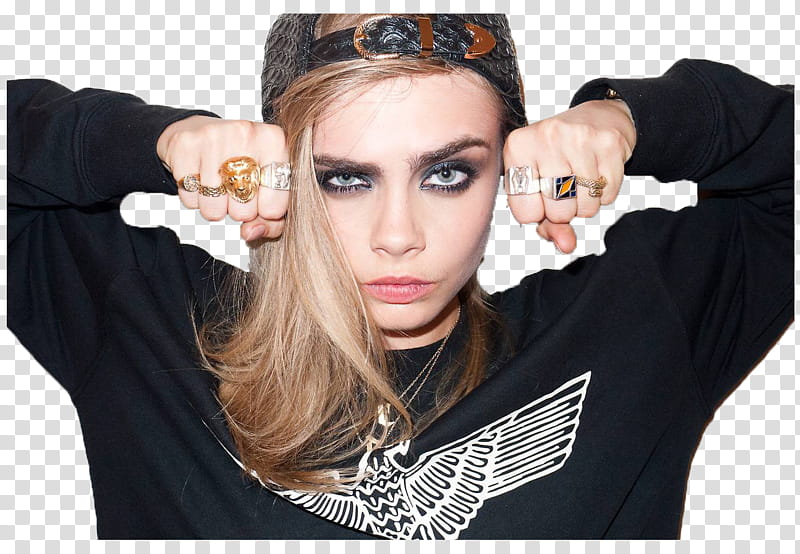 Cara Delevigne transparent background PNG clipart