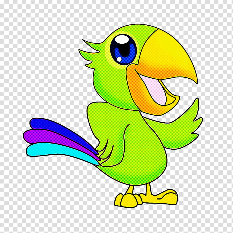 bird cartoon beak toucan piciformes, Parrot transparent background PNG clipart