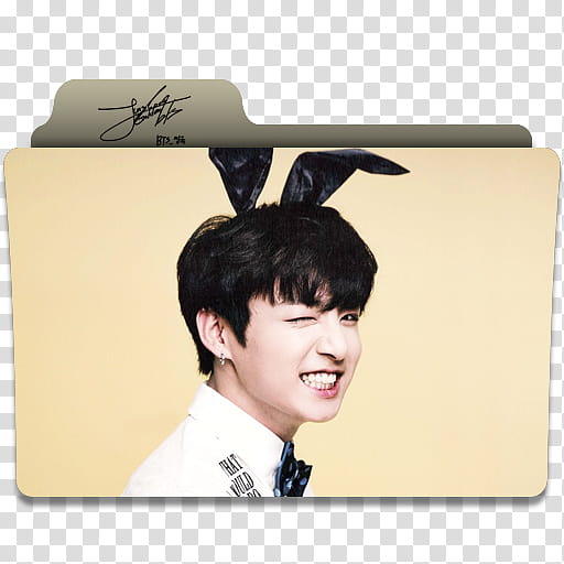 BTS  Season Greeting Folder Icons, Jungkook  transparent background PNG clipart
