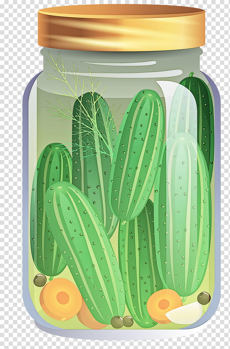 green food storage containers cucumber mason jar cucumis, Plant, Vegetable, Gherkin, Preserved Food, Spreewald Gherkins transparent background PNG clipart