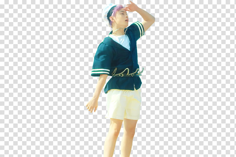 CHENLE NCT DREAM We Young, man wearing black top and white shorts transparent background PNG clipart