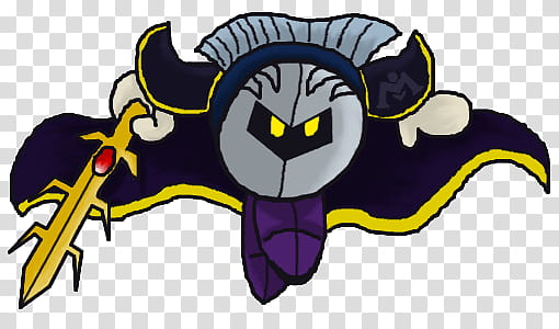 Meta Knight For Fsf Collab Transparent Background Png Clipart Hiclipart - meta knight roblox