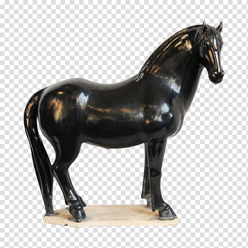 Chinese, Horse, Bronze Sculpture, Ceramic, Figurine, Table, Stallion, Tang Chinese transparent background PNG clipart