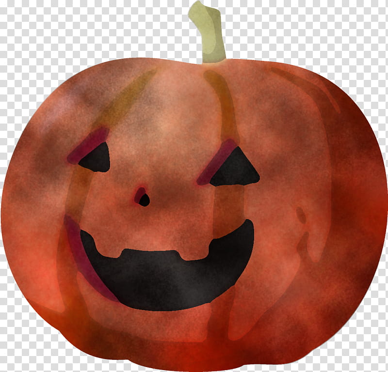 Jack-o-Lantern halloween carved pumpkin, Jack O Lantern, Halloween , Calabaza, Facial Expression, Fruit, Orange, Vegetable transparent background PNG clipart