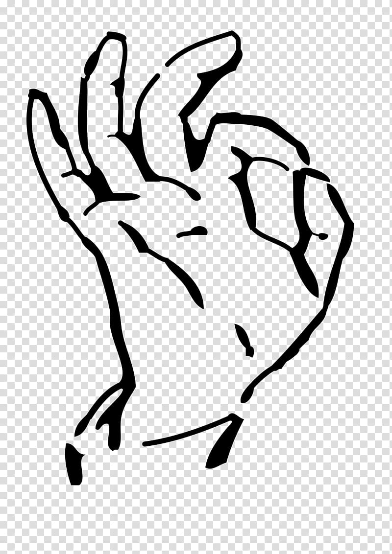 Emoji Ok, Ok Gesture, Drawing, Hand, White, Line Art, Finger, Coloring Book transparent background PNG clipart