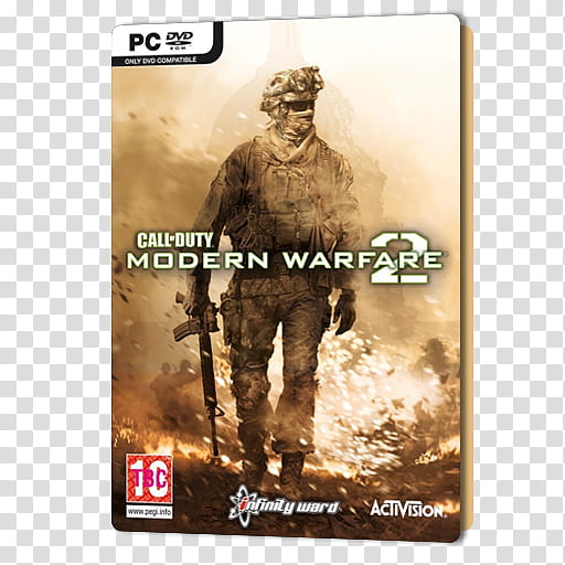 PC Games Dock Icons , Call Of Duty Modern Warfare , Call of Duty Modern Warfar  PC DVD case transparent background PNG clipart