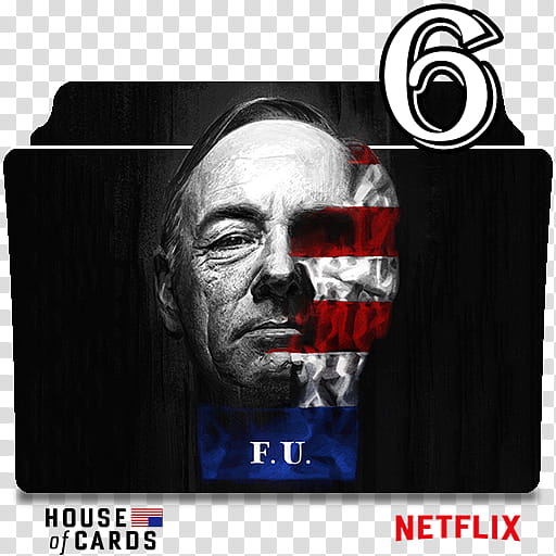 House of Cards series and season folder icons, House of Cards S ( transparent background PNG clipart