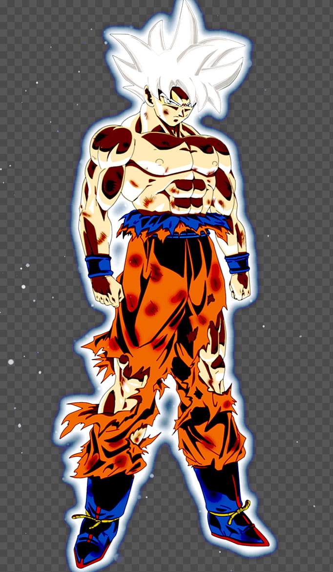 Mastered Ultra Instinct Goku transparent background PNG clipart