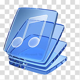 Next series s, Glass Music icon transparent background PNG clipart