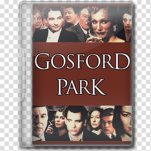 the BIG Movie Icon Collection G, Gosford Park transparent background PNG clipart