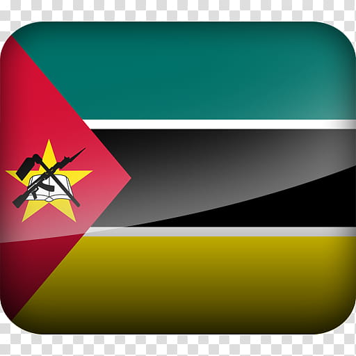Flags of Africa Icons, MZ transparent background PNG clipart