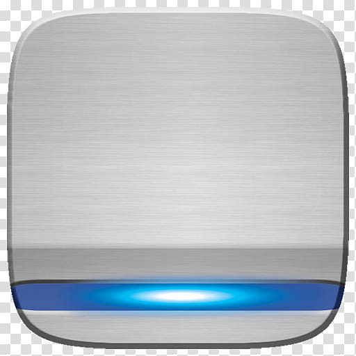 Marei Icon Theme, silver and blue icon transparent background PNG clipart