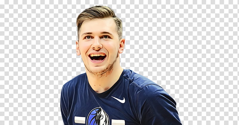 Cartoon Football, Luka Doncic, Basketball Player, Nba Draft, Tshirt, Face, Facial Expression, Head transparent background PNG clipart