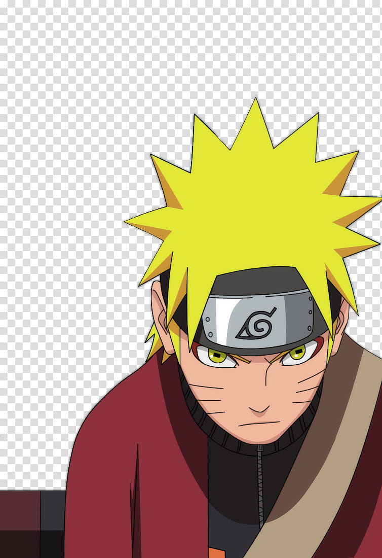 render Naruto, Naruto in Sage mode illustration transparent background PNG clipart