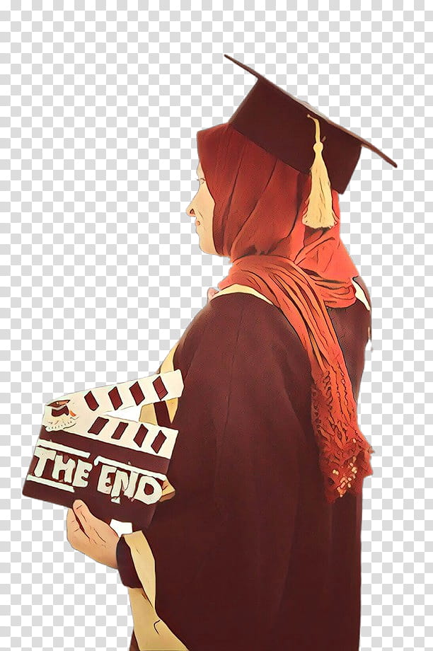 Graduation, Robe, Maroon, Academic Dress, Clothing, Outerwear, Headgear, MortarBoard transparent background PNG clipart