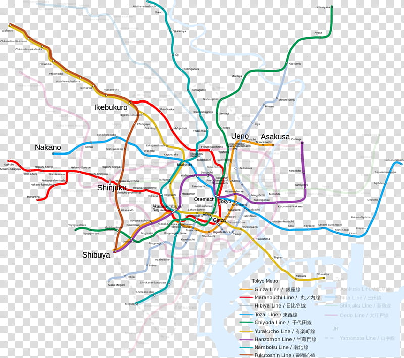 Map, Rapid Transit, Tokyo Metro Namboku Line, Tokyo Subway, Commuter Station, Seoul Metropolitan Subway, Transit Map, Toei transparent background PNG clipart