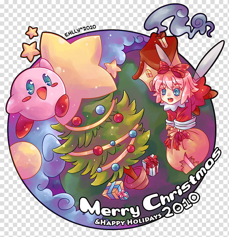 Kir, Pokemon characters Christmas art transparent background PNG clipart