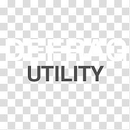 BASIC TEXTUAL, Defrag Utility logo transparent background PNG clipart