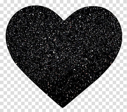 black heart illustration transparent background PNG clipart