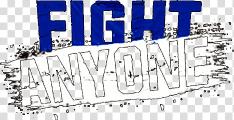 Kevin Owens Fight Anyone Logo transparent background PNG clipart