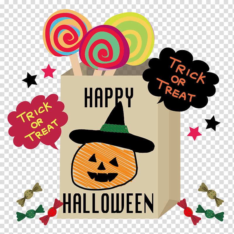 Cartoon Halloween Pumpkin, Halloween , Candy, Poisoned Candy Myths, Text, Book Illustration, Witch, Line transparent background PNG clipart