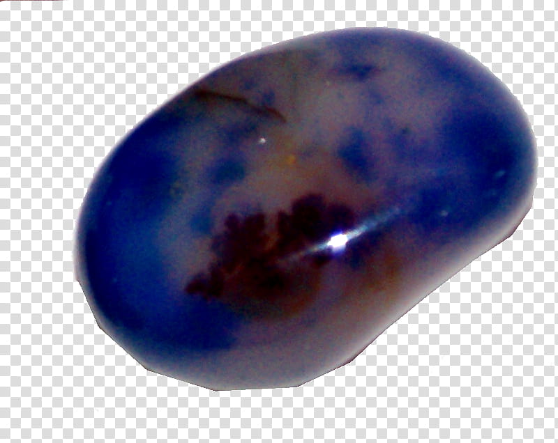 Semiprecious Gems, oval blue stone fragment transparent background PNG clipart