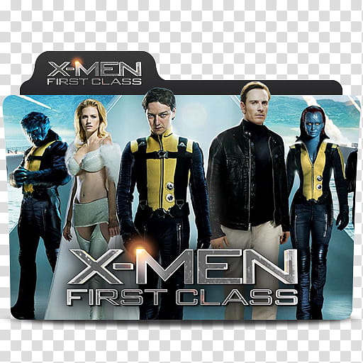 MARVEL X Men Films Folder Icon , x-menfirstclass transparent background PNG clipart