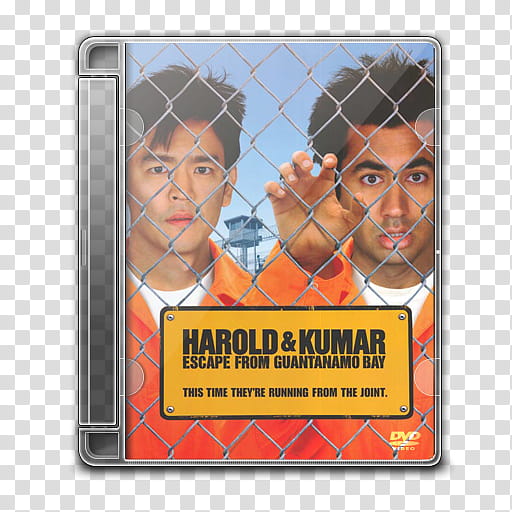 DVD Icons For Movies, Harold and Kumar Escape Guantanamo Bay transparent background PNG clipart