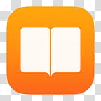 iOS  Icons, iBooks transparent background PNG clipart