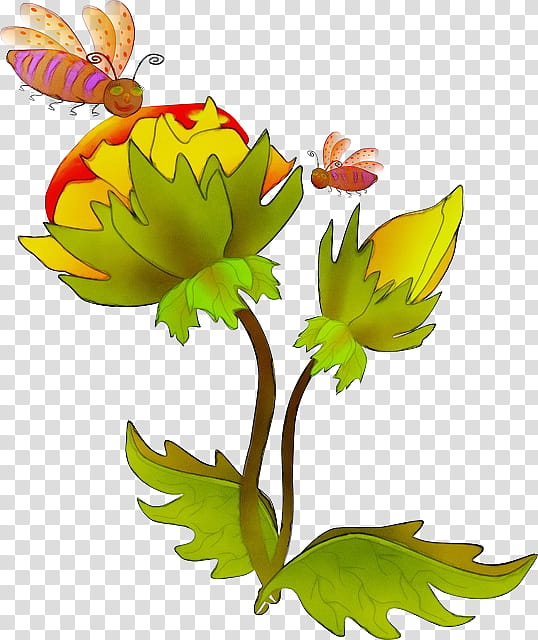 Flowers, Watercolor, Paint, Wet Ink, Floral Design, Cut Flowers, Plant Stem, Daisy Family transparent background PNG clipart