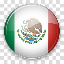 North America Win, round Mexico flag art transparent background PNG clipart