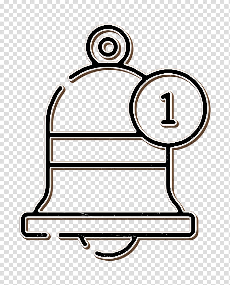 Social Media icon Bell icon Notification icon, Line, Line Art, Coloring Book transparent background PNG clipart
