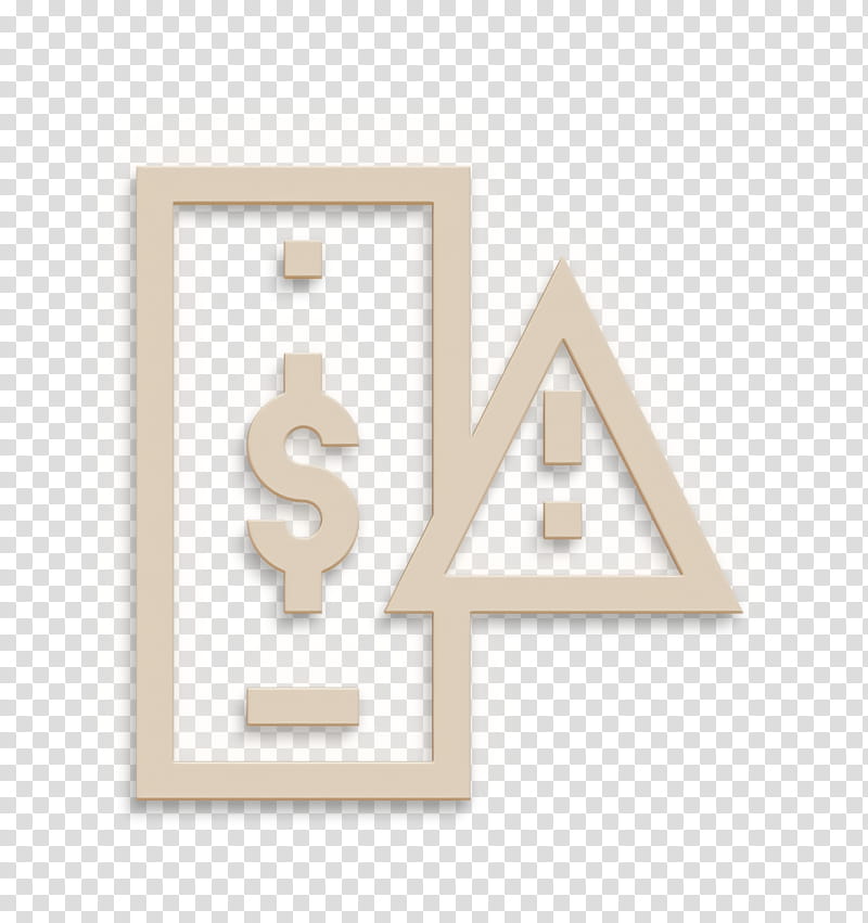 Money icon Risk icon, Number, Beige, Symbol transparent background PNG clipart