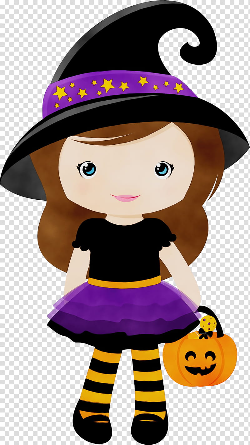 Halloween Party Invitation, Watercolor, Paint, Wet Ink, Witch, , Halloween , Costume transparent background PNG clipart