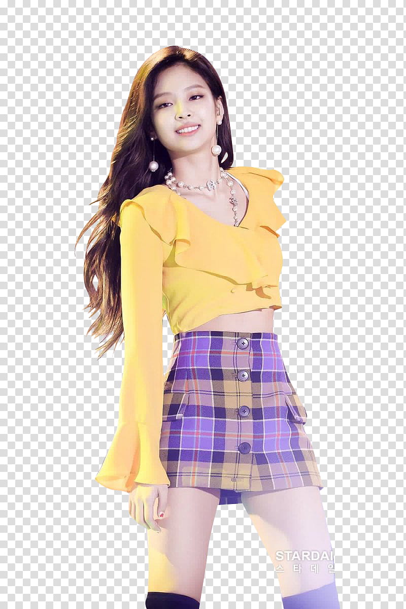 BLACKPINK Jennie transparent background PNG clipart