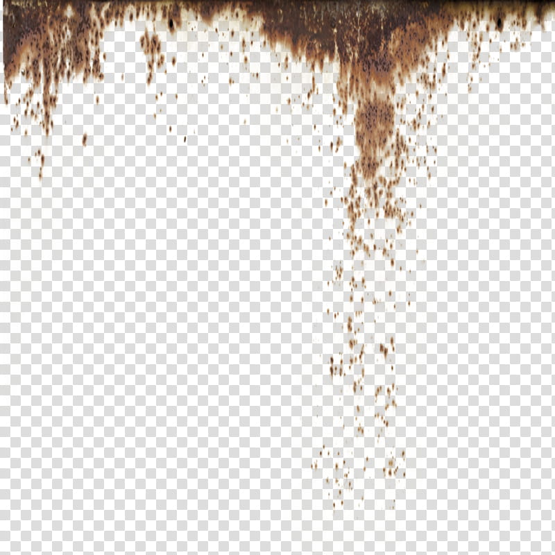 Rusted Brushes and, brown rust transparent background PNG clipart
