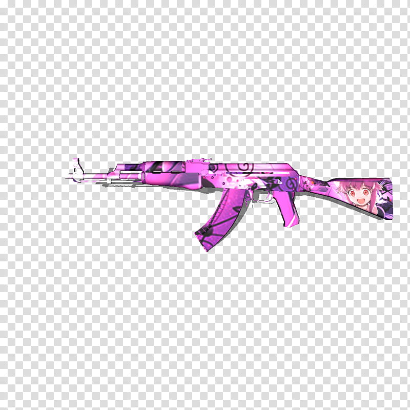 AK Skins Based on CS GO Model transparent background PNG clipart