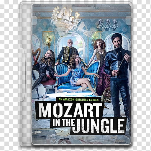 TV Show Icon Mega , Mozart in the Jungle, Mozart in the Jungle disc case transparent background PNG clipart