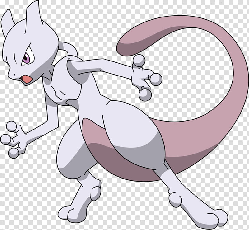 Mewtwo, BW Style transparent background PNG clipart