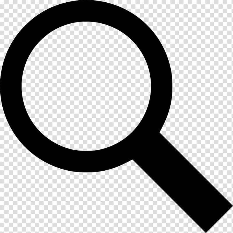 Magnifying Glass Symbol, Theme, Computer Font, User Interface, Circle, Black And White
, Line transparent background PNG clipart