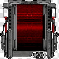 Mechanism Boot Screen for Windows , rectangular red and gray mechanical machine illustration transparent background PNG clipart