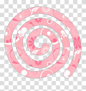 pink and white floral mosquito coil illustration transparent background PNG clipart