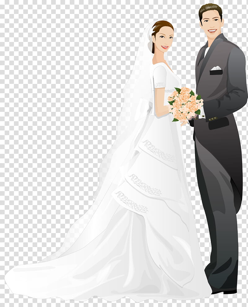 Bride And Groom, Wedding Invitation, Bridegroom, Marriage, Wedding , Bride Groom Direct, Wedding Anniversary, Boyfriend transparent background PNG clipart