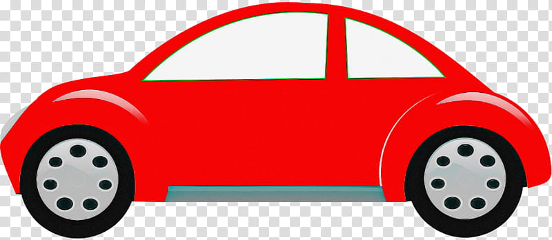 vehicle door red car vehicle model car, Volkswagen New Beetle transparent background PNG clipart