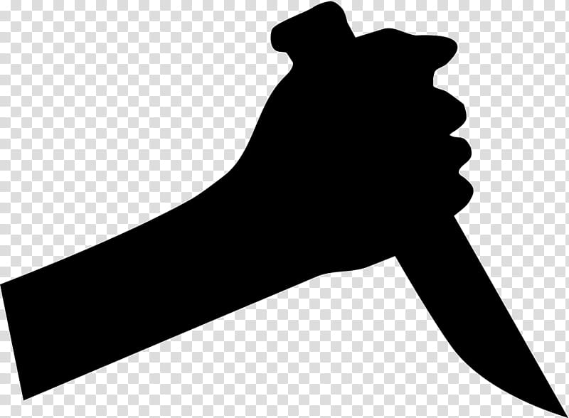 Knife Silhouette, Blade, Hand, Tool, Cleaver, Fork, Finger, Wing transparent background PNG clipart