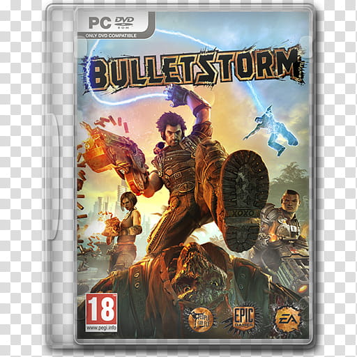 Game Icons , Bulletstorm transparent background PNG clipart