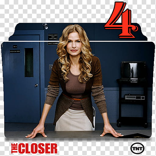 The Closer series and season folder icons, The Closer S ( transparent background PNG clipart