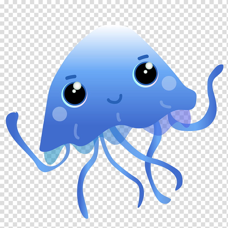 Octopus, Biology, Fish, Nose, Text, Blue, Line, Electric Blue transparent background PNG clipart