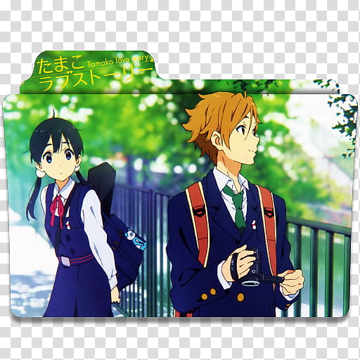 Anime Icon , Tamako Love Story v transparent background PNG clipart